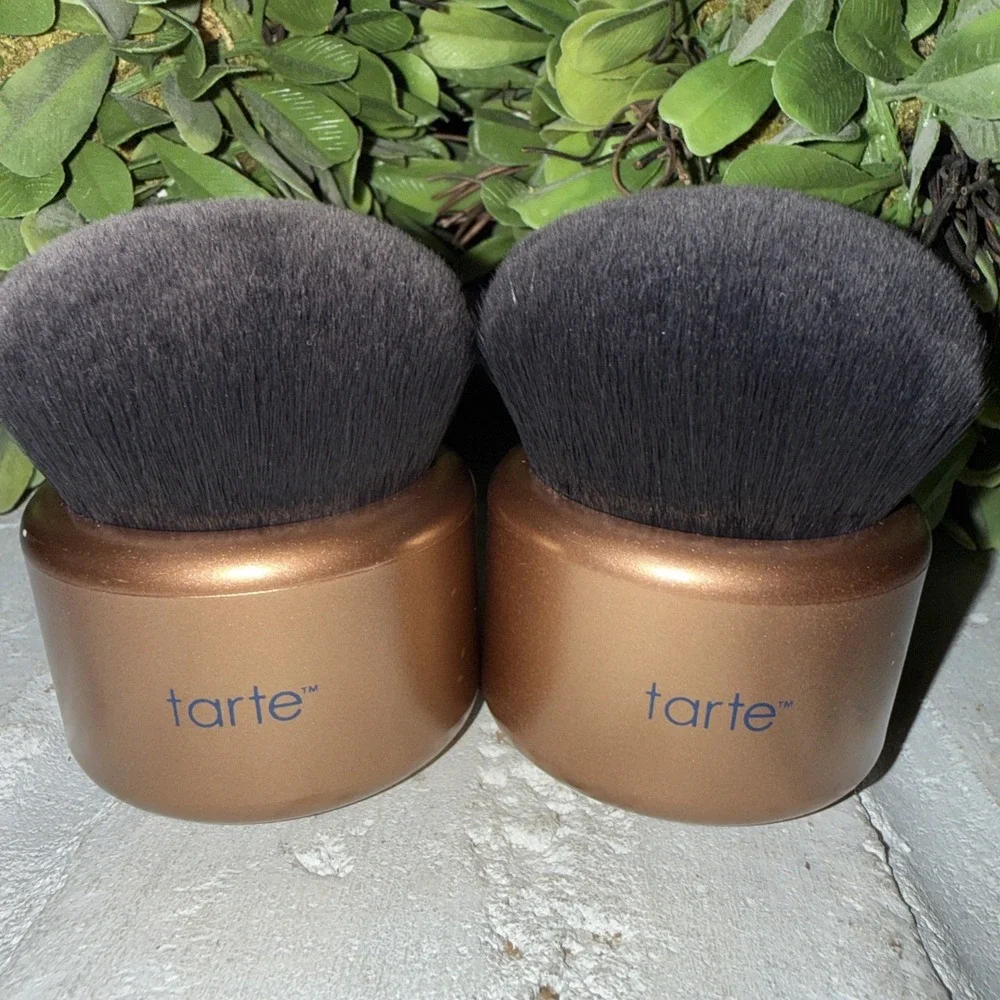 TARTE BUFF & BRONZE BODY KABUKI BRUSH HIGH PERFORMANCE NATURALS NEW LOT‎ OF 2